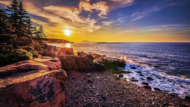 Rocky Maine coast, Acadia National Park