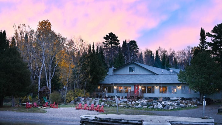 lodge, Lake Gunflint, Boundary Waters