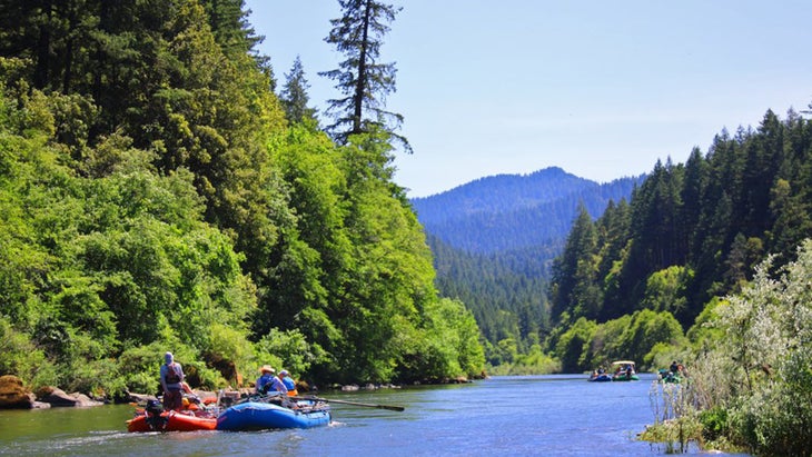 Rafting on the Rogue River