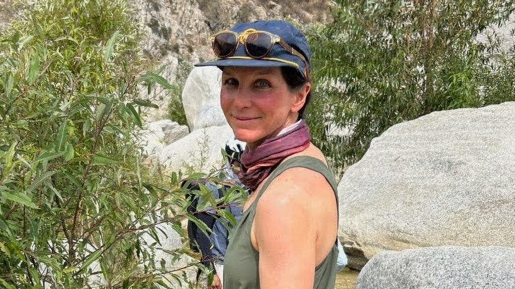 The author hiking in Baja Sur, Mexico