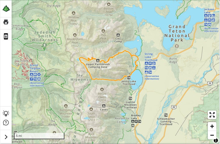 Paintbrush-Cascade Loop map