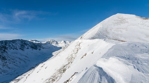 Quandary peak avalanche