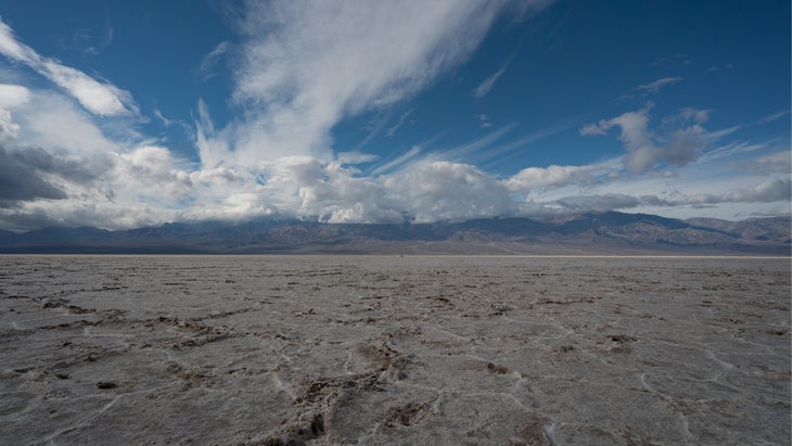 Salt Flats in Death Valley National Park