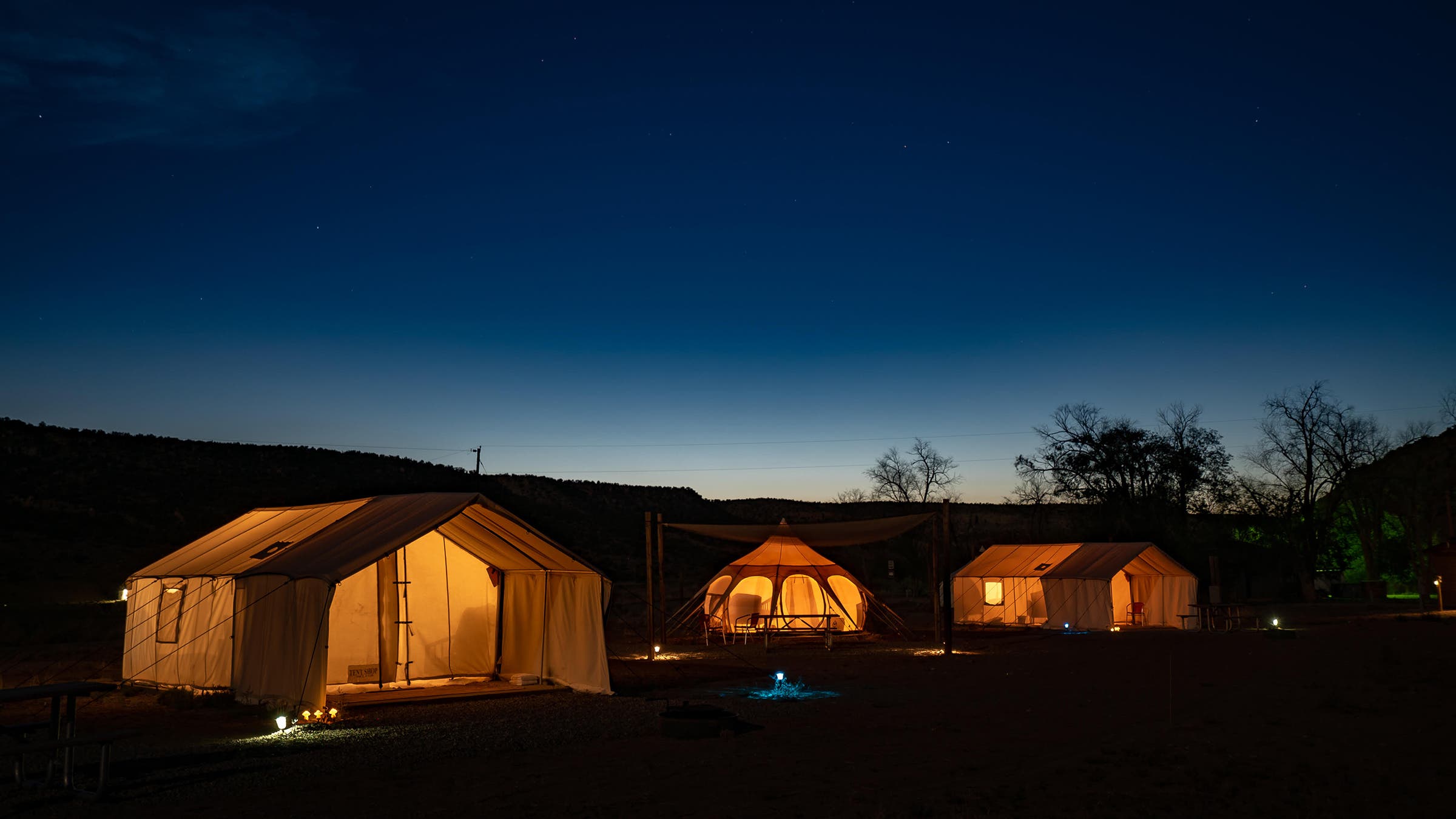 Ask about the “Stargazing and Snuggles” experience