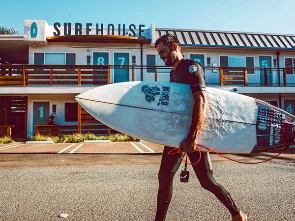 surfer, Surfhouse, lodge, Southern California