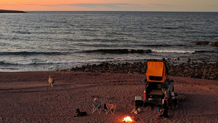 camping safety murders surfers baha california