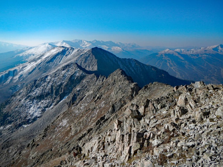 Views from the summit of Peak 1