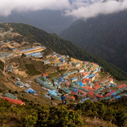 Namche from above
