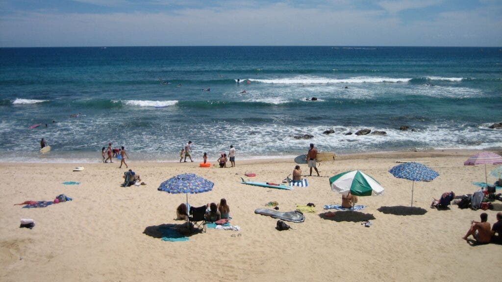 The beachfront at the Cabo Surf Hotel is a good place to park yourself and not overly crowded.