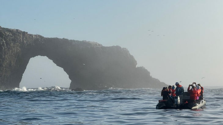 Arch Rock off Anacapa Island