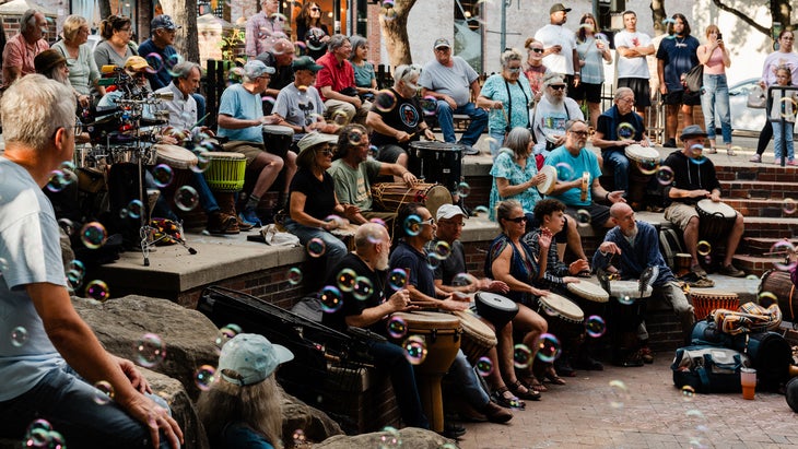 Drum circle