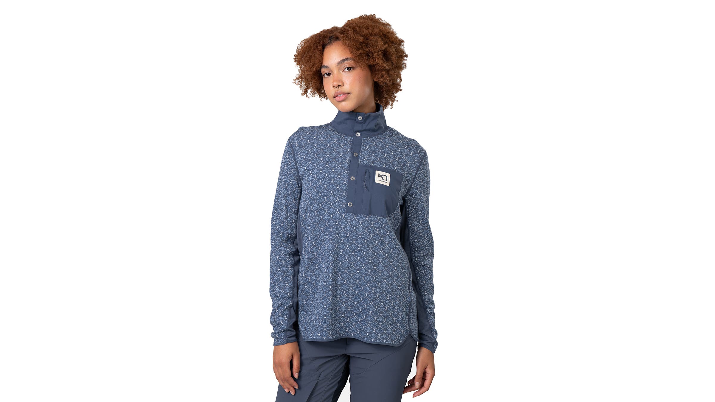 Kari Traa wool half zip