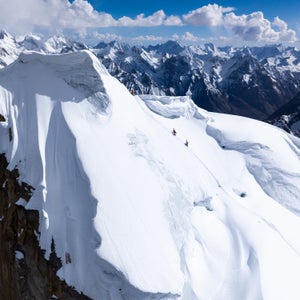 great trango tower west face ski descent