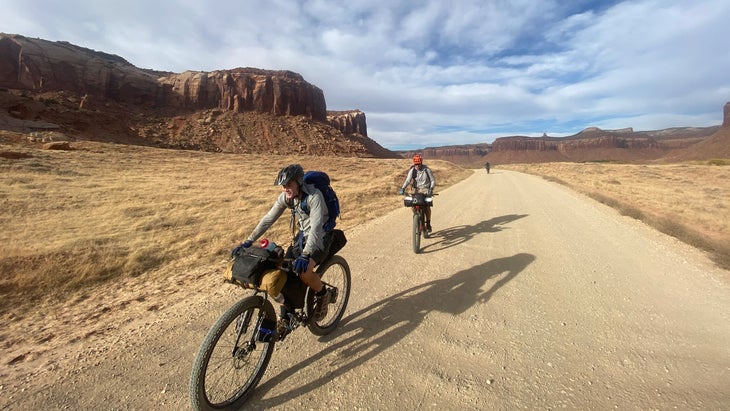 biking at Bears Ears