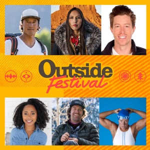 Outside festival speakers
