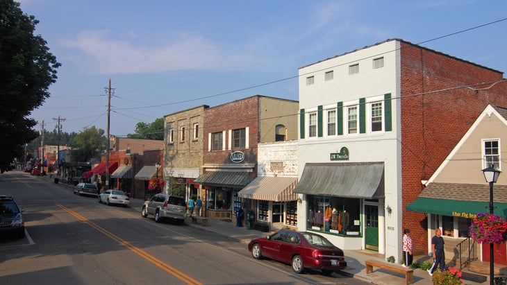 Downtown Blowing Rock