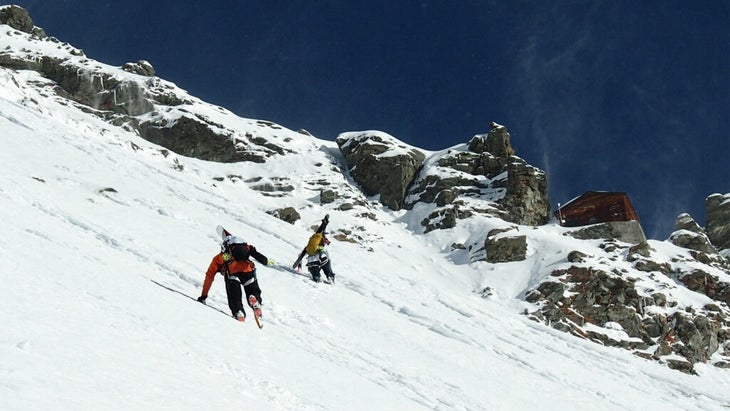 The East Face of the Matterhorn Sees a Rare Ski Descent