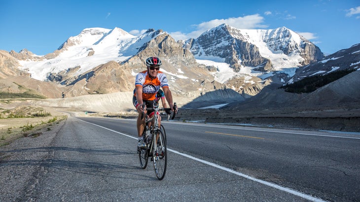 road biking, Jasper National Park