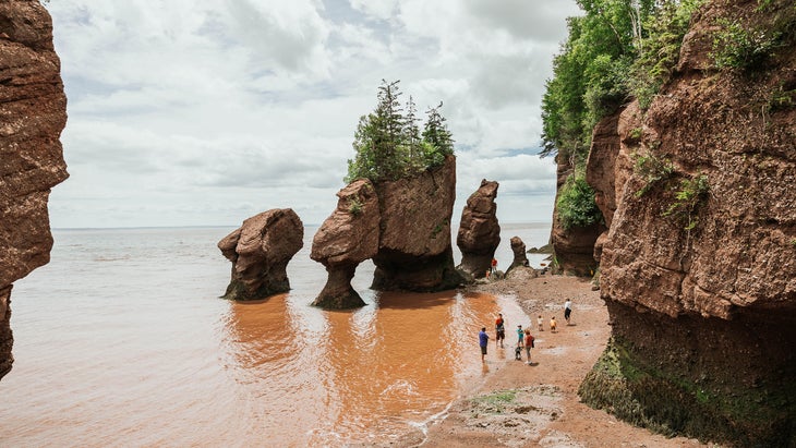 Hopewell Rocks Provincial Park, Fundy National Park