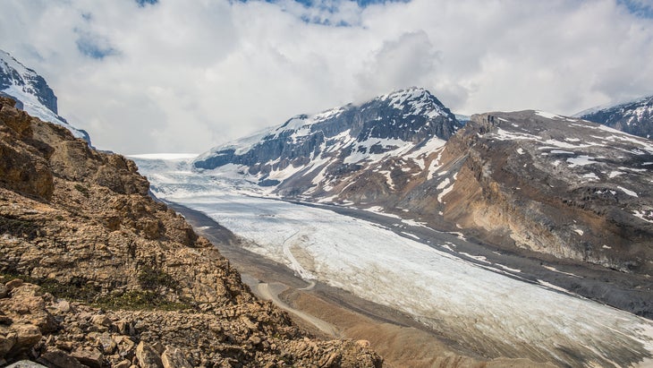 Athabasca Glacier and Columbia Icefields
