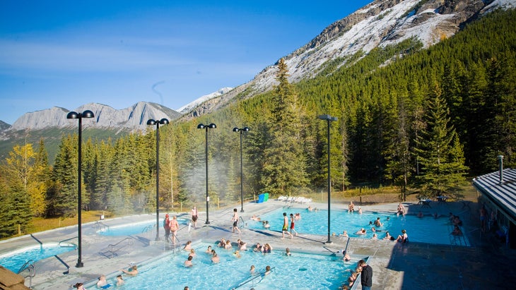 Miette Hot Springs, Parks Canada