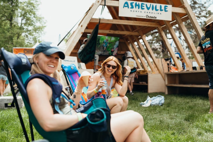 Asheville Booth at ϳԹ Festival