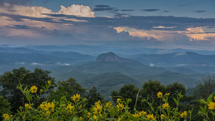 Looking Glass Rock from Blue Ridge Parkway