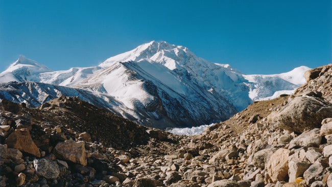 Shishapangma, a mountain in the Himalaya