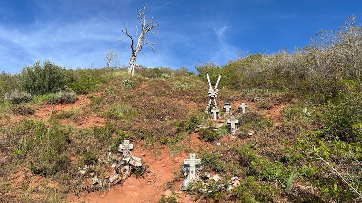 Crosses on Storm King