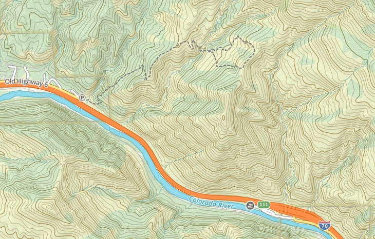 map Storm King Mountain Memorial Trail 