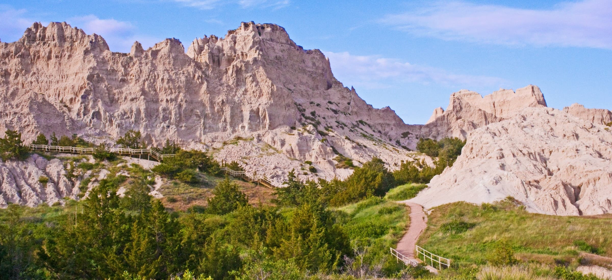 Castle, Badlands National Park, South Dakota.