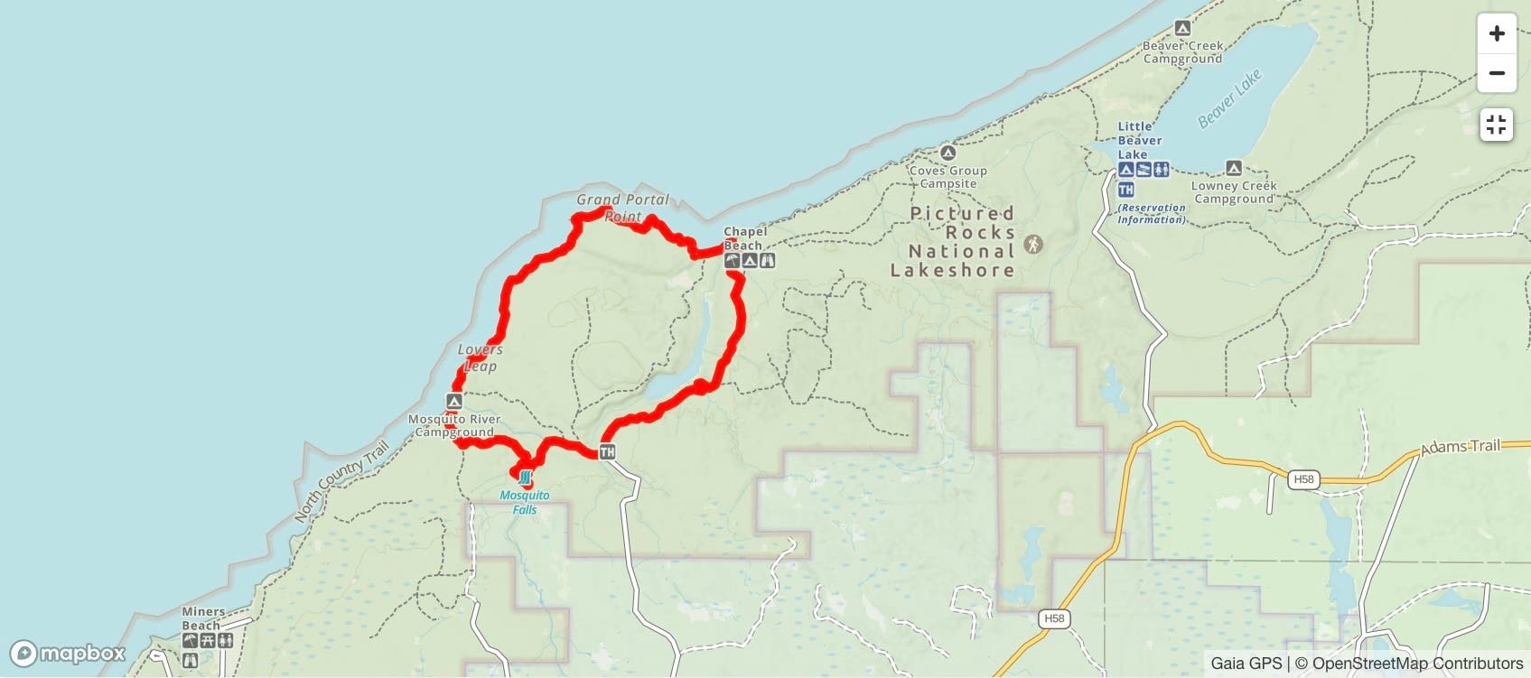 Chapel Loop Pictured Rocks