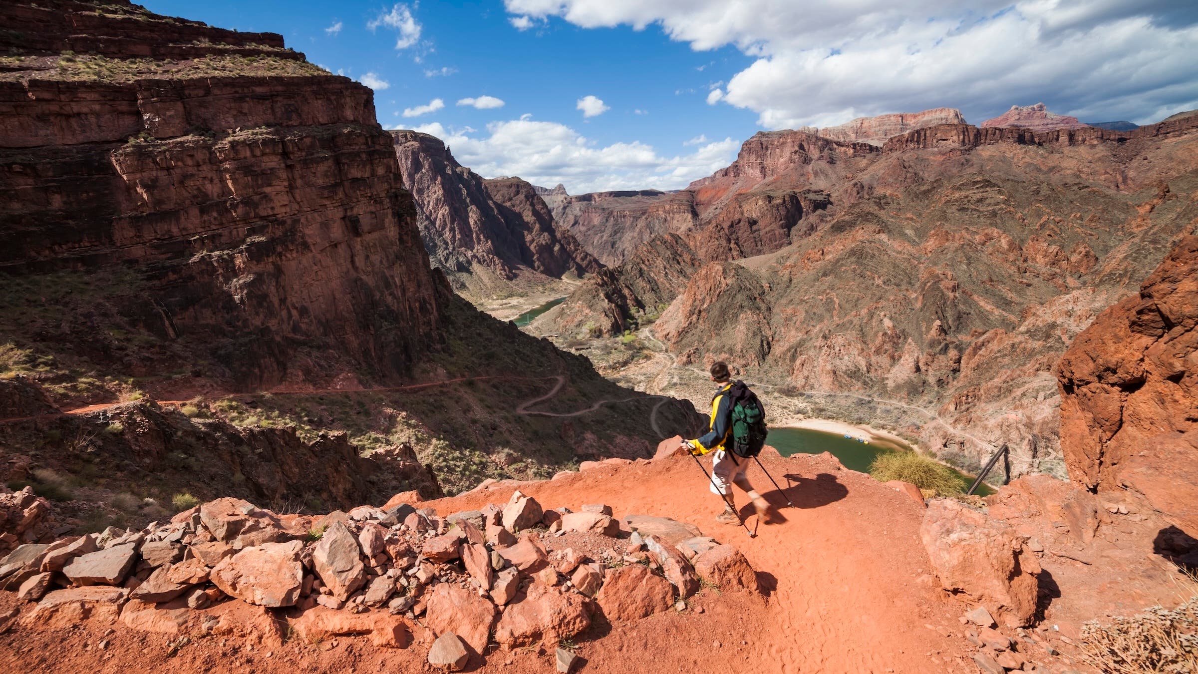 Kaibib trail in the Grand Canyon National Park, Arizona