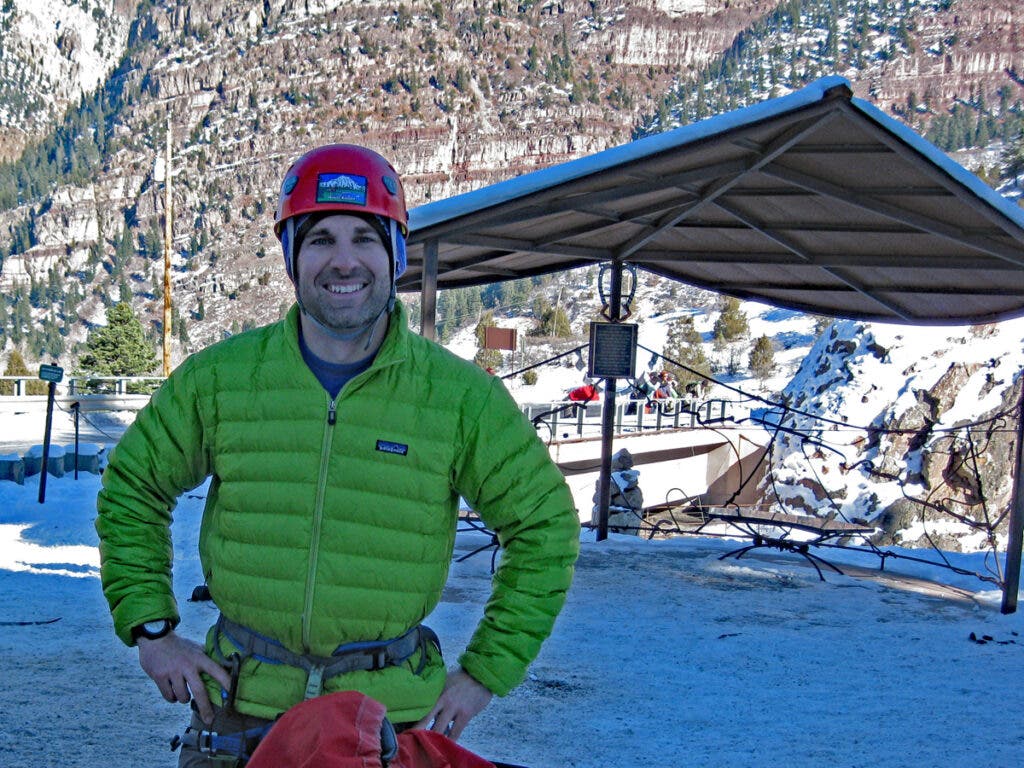 James Dziezynski ice park Ouray Colorado