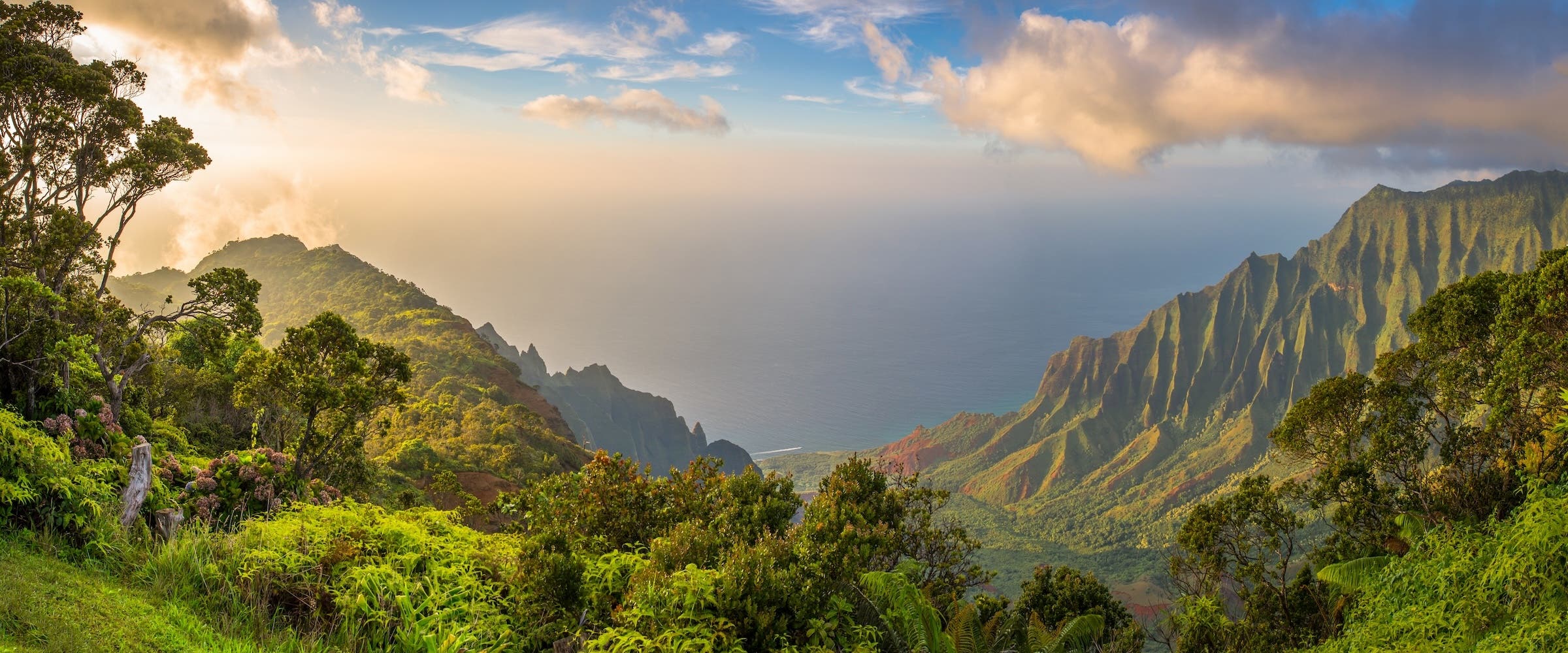 Kalalau Lookout view