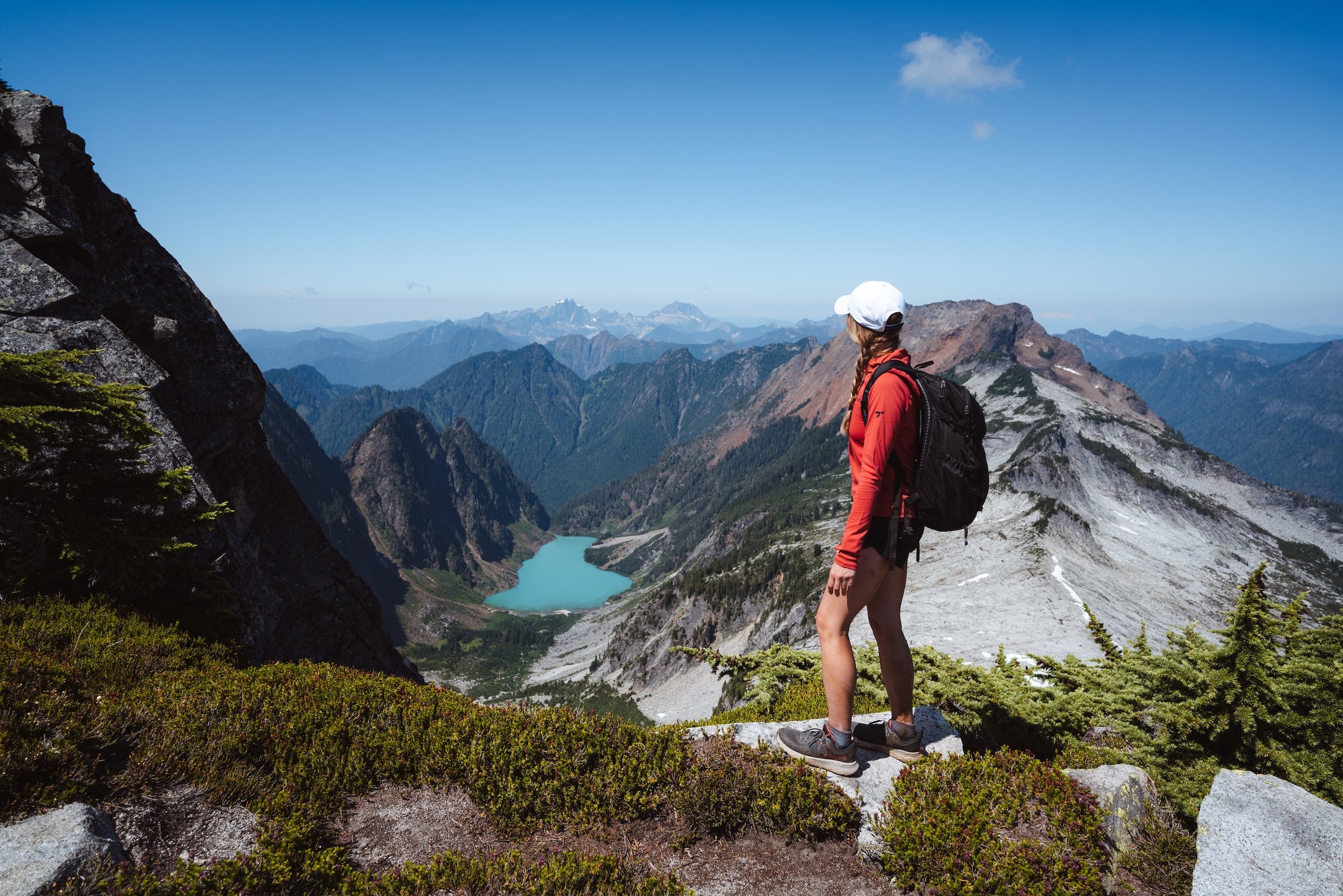 Columbia steep fall hikes Vesper Peak Washington