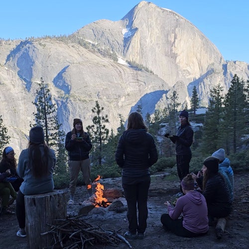 Chats around the campfire
