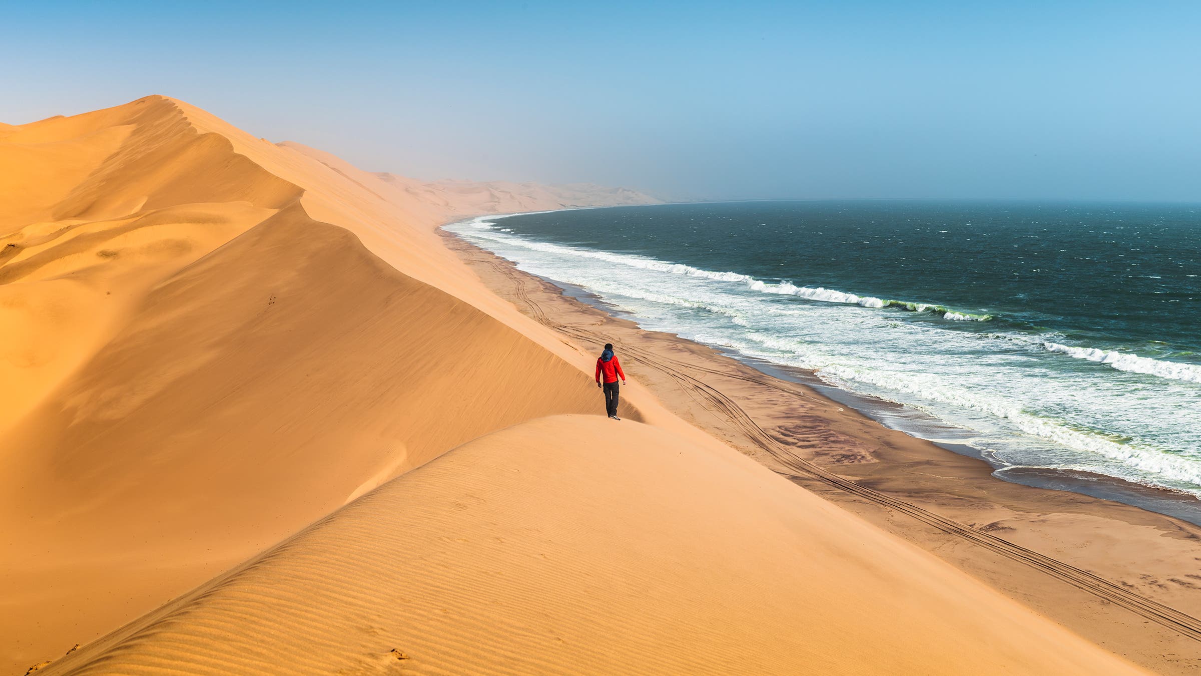 The dunes of Sandwich Harbour