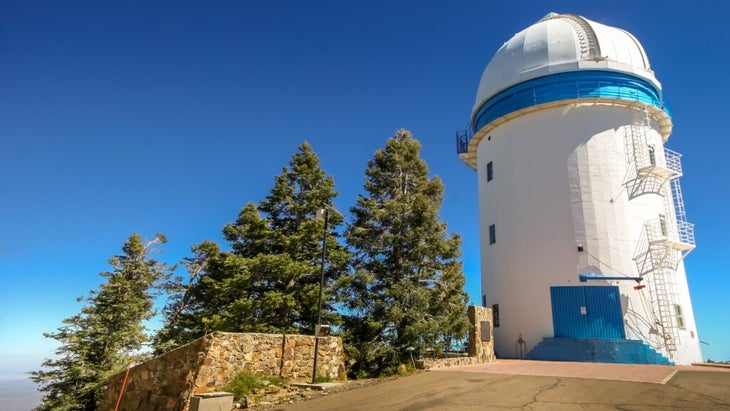 Atop Baja’s Cerro de la Cupula is Mexico’s National Astronomical Observatory. 