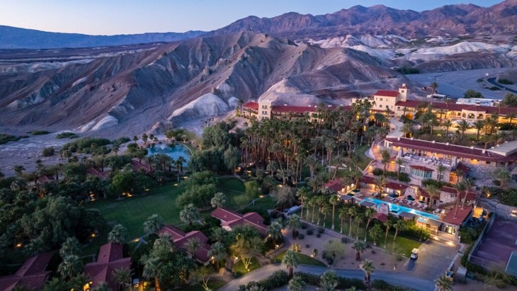 The Oasis Inn, set among the desert hills within Death Valley National Park, California, is located in the heart of dark-sky country.