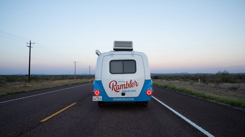 Rambler's HC1 Camper Trailer on the Road