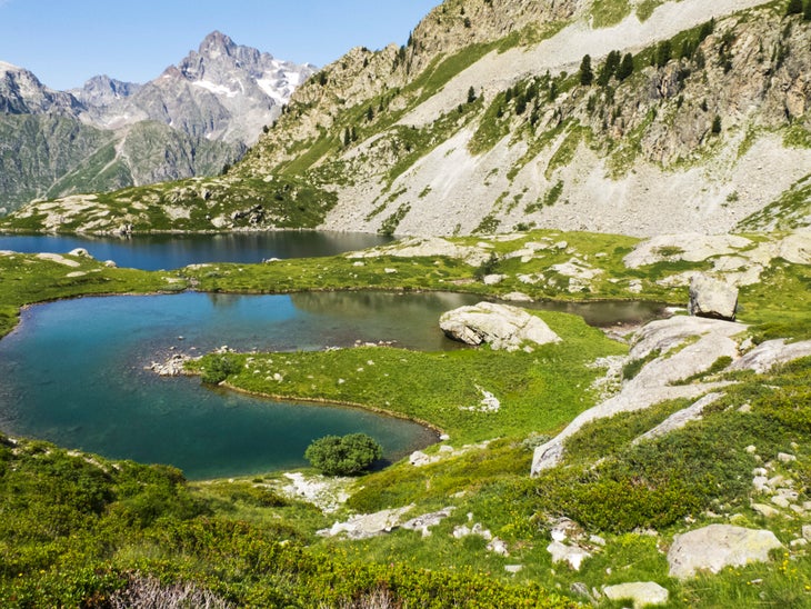 Lac Pétarel, Parc National des Ecrins, French Alps.