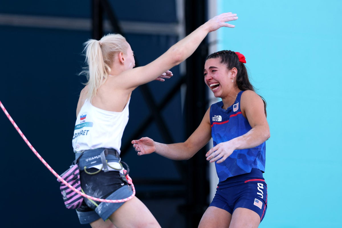 The Thrilling Women’s Sport Climbing Finals Came Down to the Wire