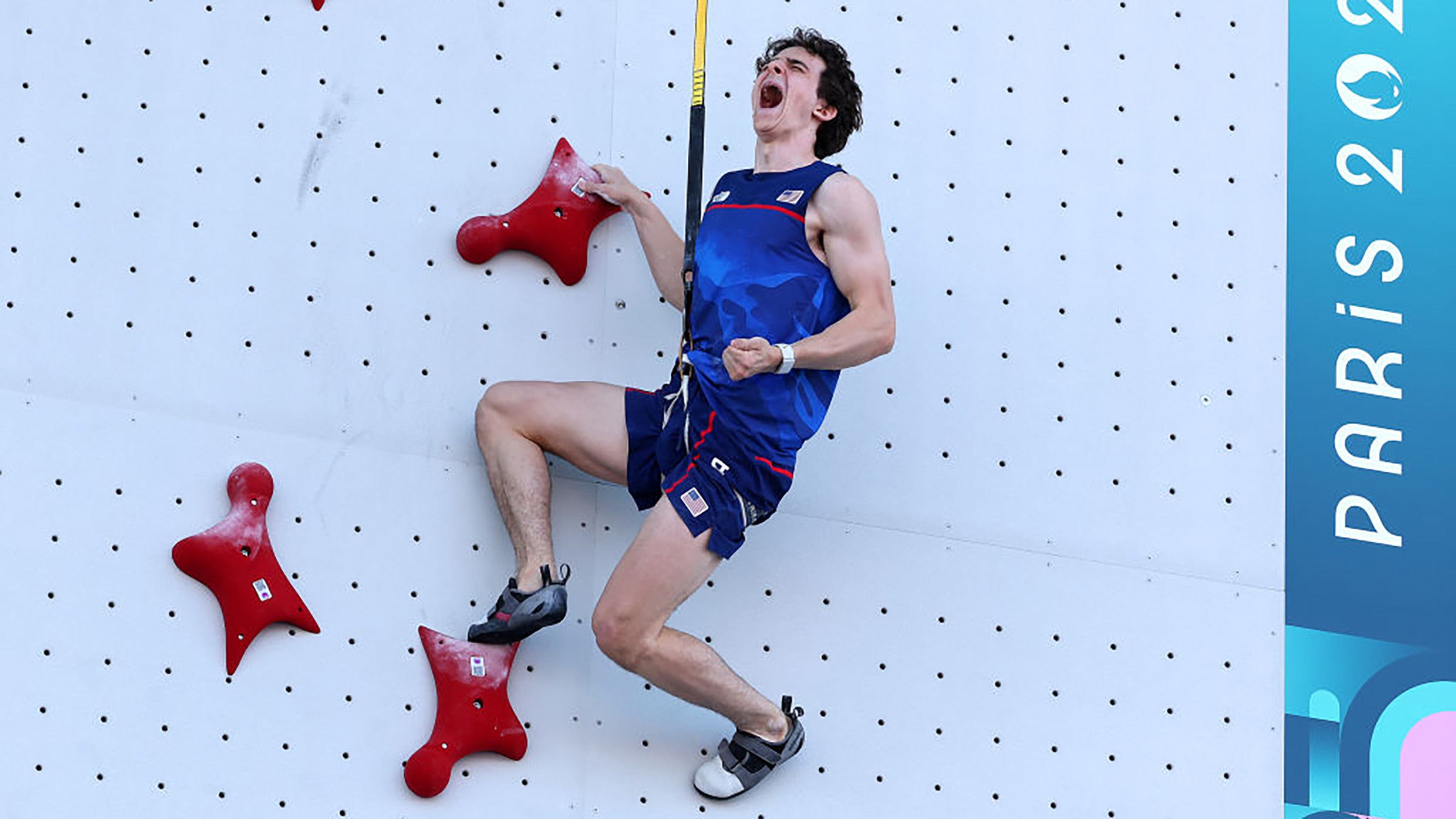 Sam Watson set a new world record in speed climbing on Tuesday