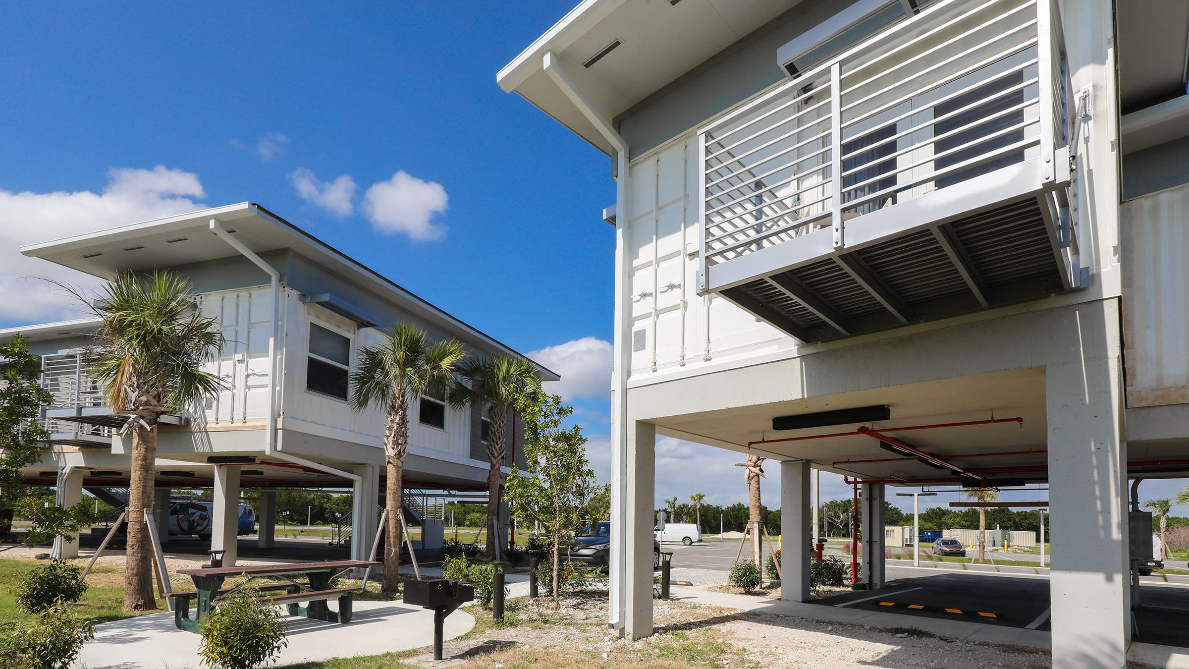 Flamingo Lodge in Florida has been rebuilt