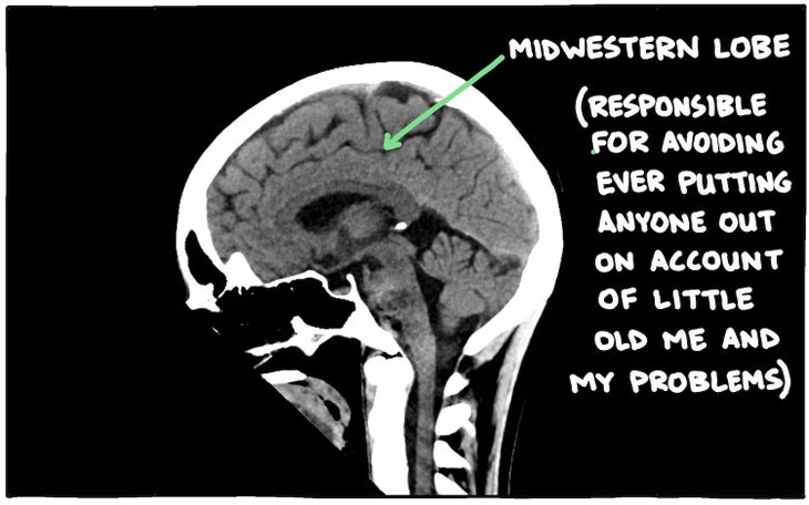 "midwestern lobe" brain illustration