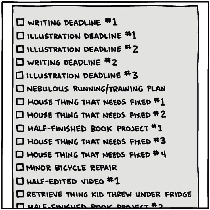 list of deadlines