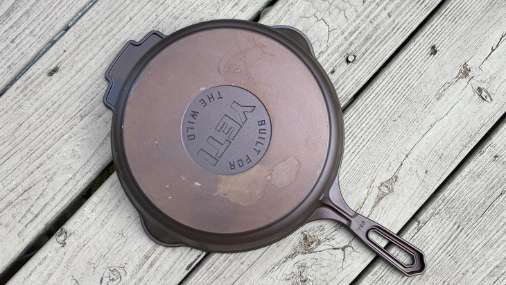 Yeti Cast Iron Skillet Bottom