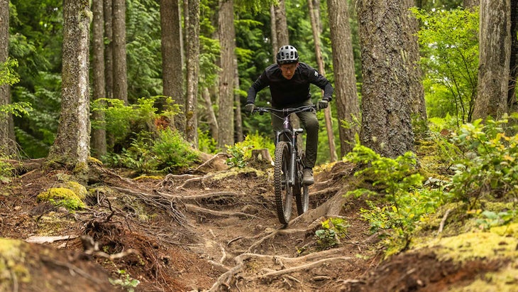 Pinkbike editor Mike Kazimer testing the Norco Range VLT mountain bike.