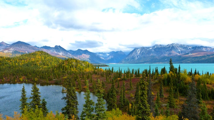 Telaquana Lake in Lake Clark National Park and Preserve